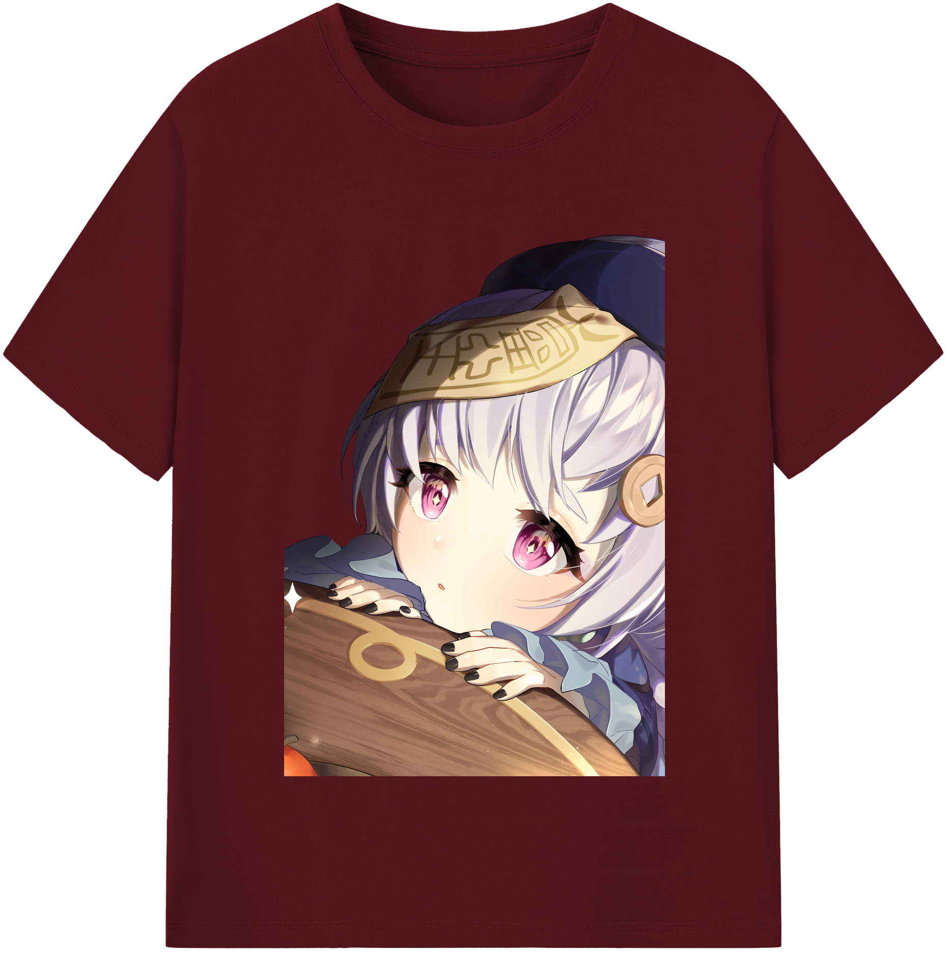 げんし神 七七 なな  genshin Nana 綿100％半袖Tシャツ（フロントプリント）
